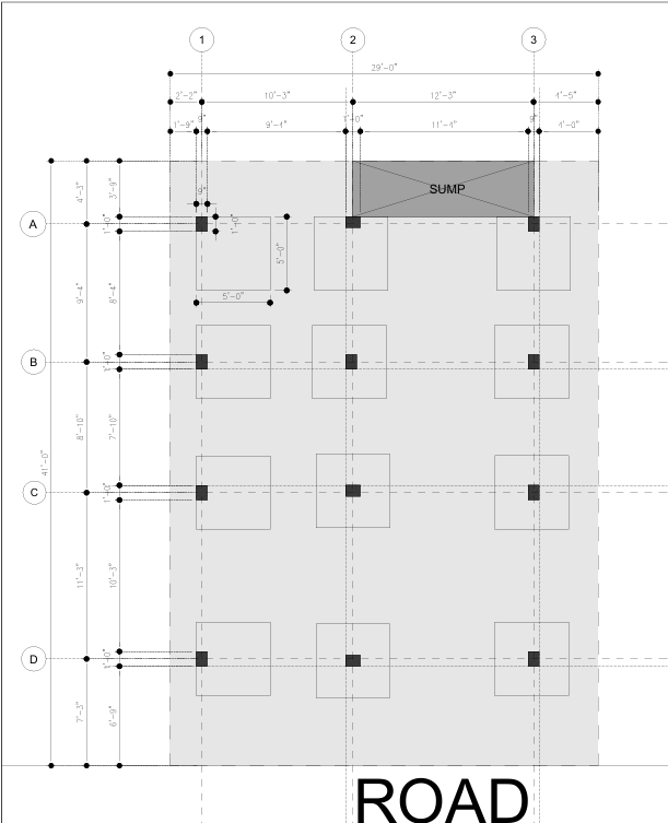 2D drafting of Bala residence